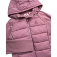 thumbnail image 4 of Veste pour femmes Reebok en maille extensible et tissu matelassé isolant, 4 of 7