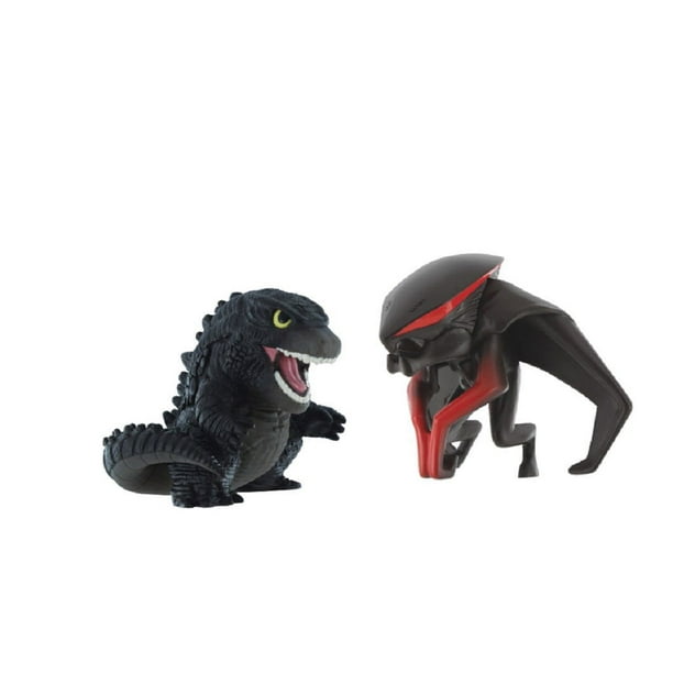 Figurines CHiBi - Godzilla + MUTO (ailé)