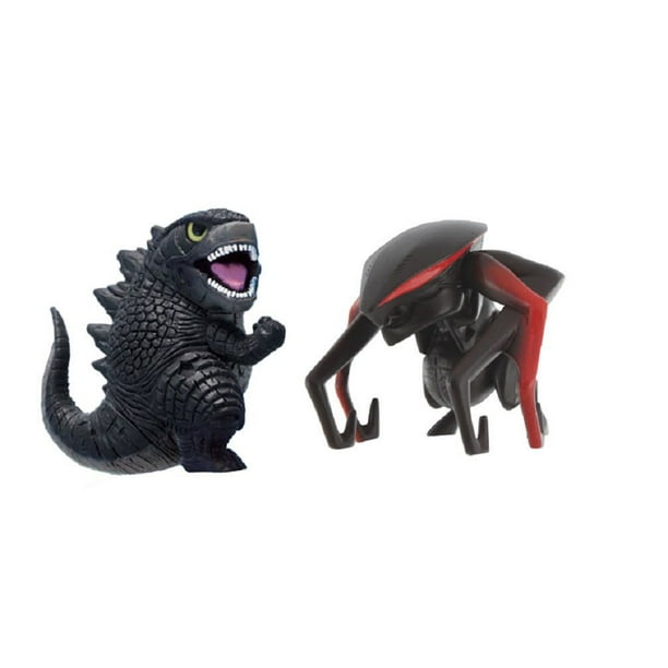 Figurines CHiBi - Godzilla blessé + MUTO (8 pattes)