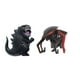 Figurines CHiBi - Godzilla blessé + MUTO (8 pattes) – image 1 sur 2