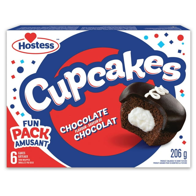 Cupcakes au chocolat de Hostessᴹᴰ