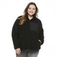 thumbnail image 1 of George Plus Women's Full-Zip Sherpa Jacket, 1 of 5