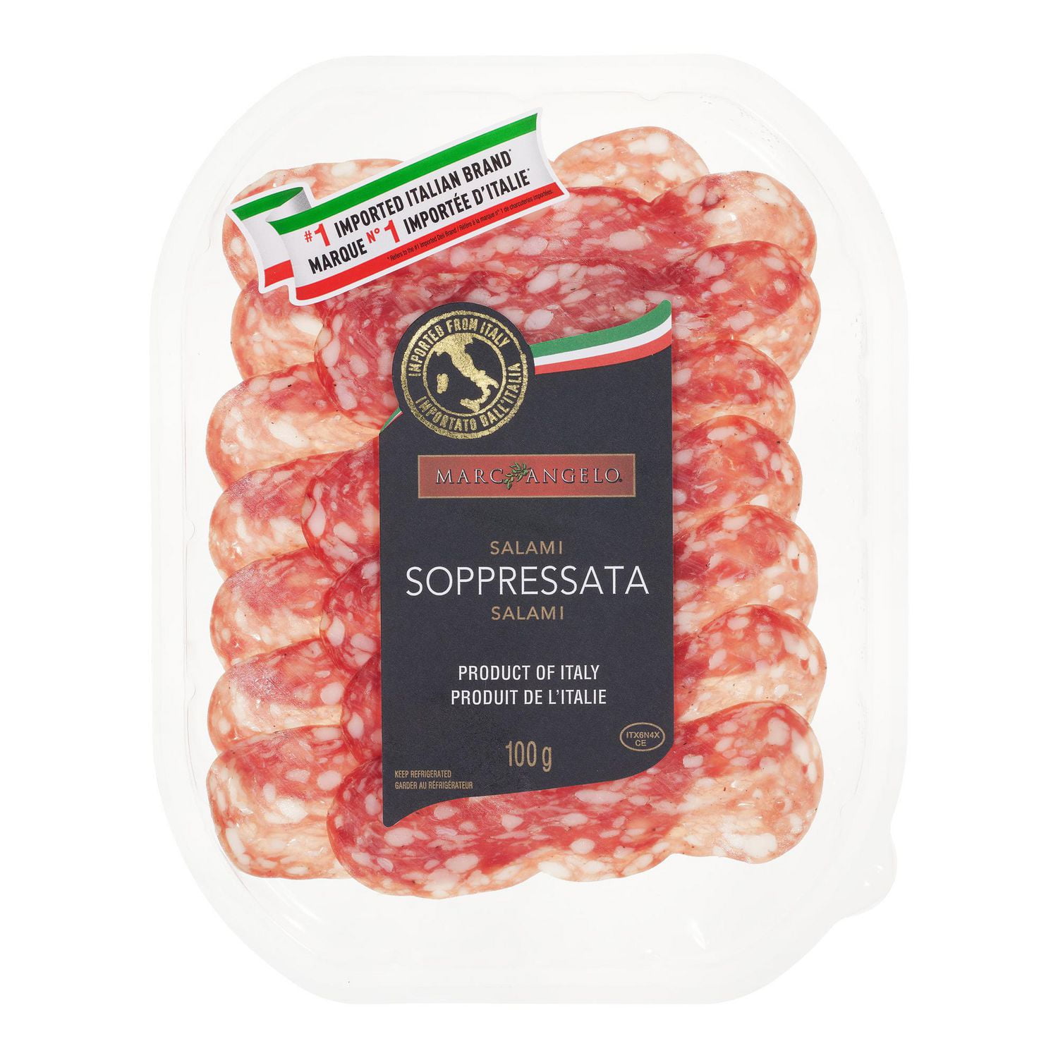 Marcangelo Soppressata Salami, sliced Walmart Canada