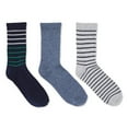 thumbnail image 1 of George Women's Crew Socks 3-Pack, 1 of 1