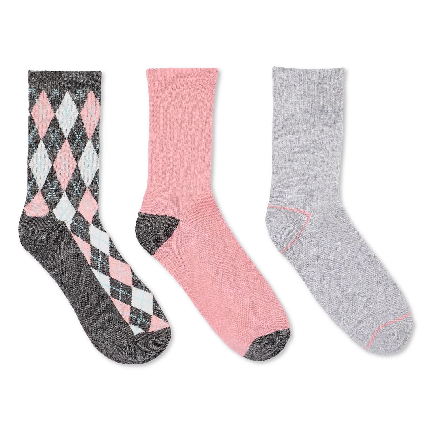 George Women's Crew Socks 3-Pack