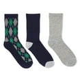 thumbnail image 1 of George Women's Crew Socks 3-Pack, 1 of 1