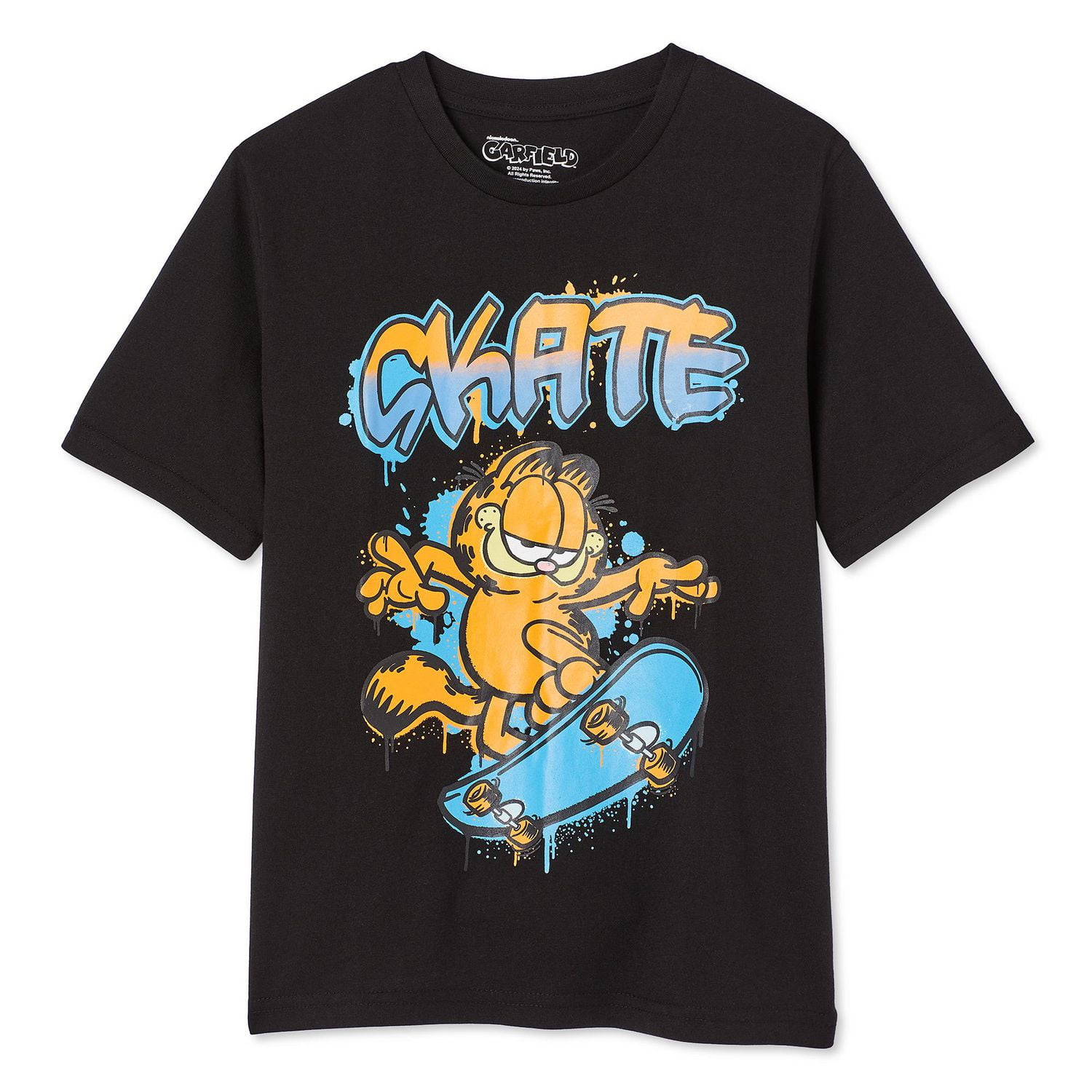 Garfield Boys' Short Sleeve Tee, Sizes XS-L
