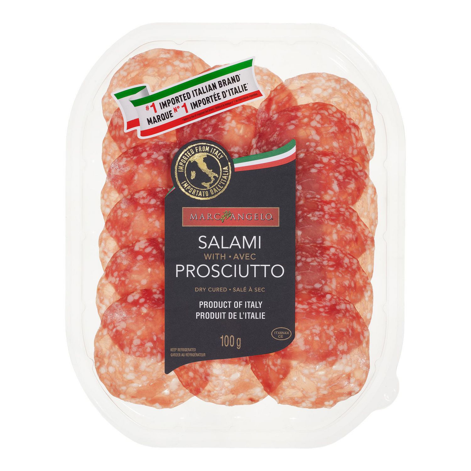 Marcangelo Salami with Prosciutto, sliced | Walmart Canada