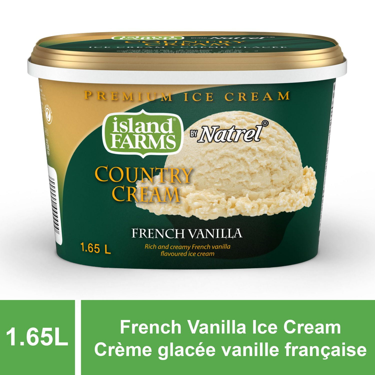 Island Farms Country Cream Premium French Vanilla Ice Cream Walmart
