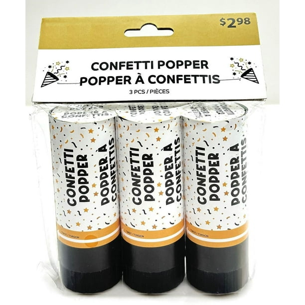Graduation Confetti Popper, 3ct Walmart.ca