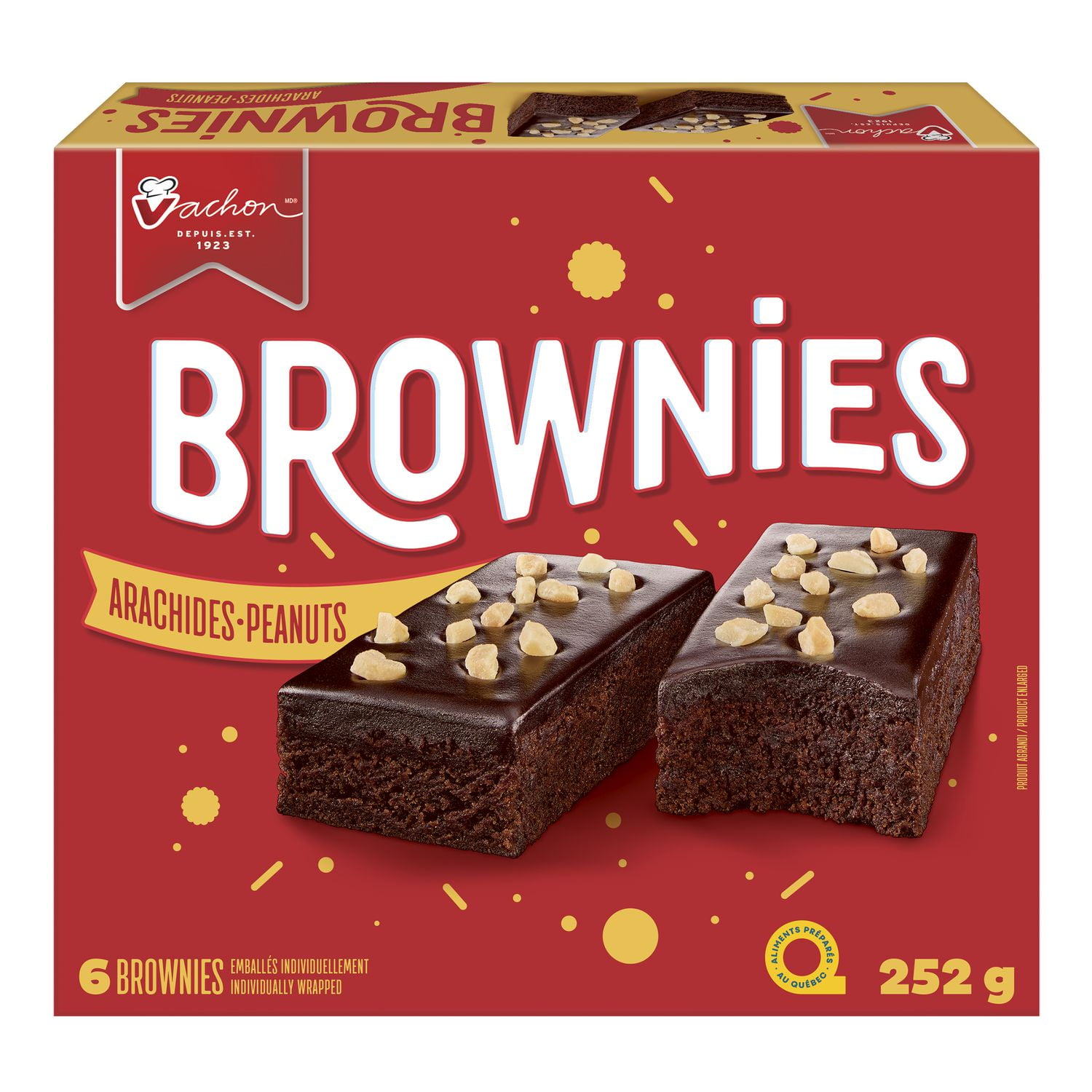 Brownies aux arachides de Vachonᴹᴰ