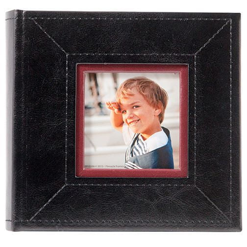 Pinnacle Frames 1up Stitched Black Photo Album Walmart Canada