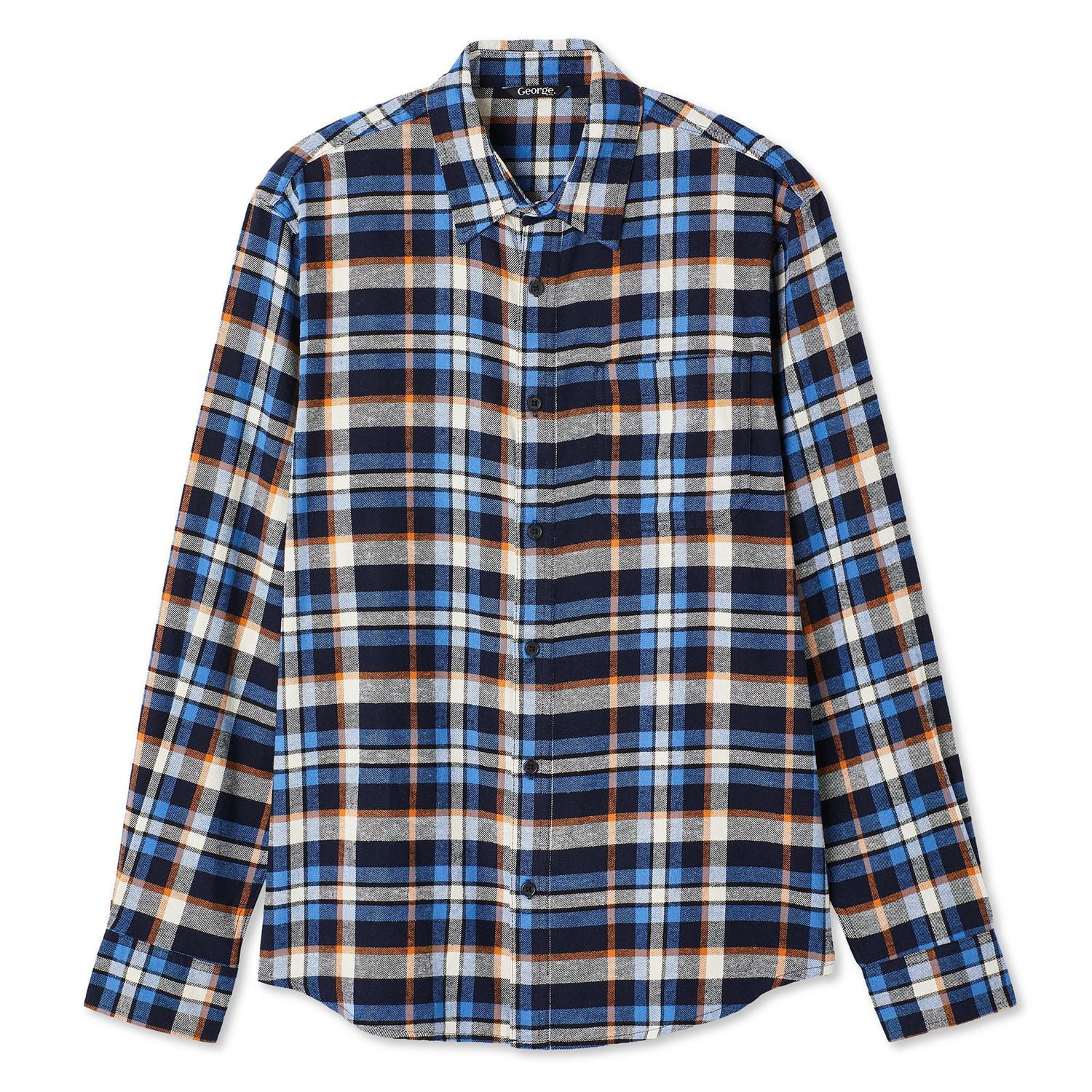 George Men's Flannel Shirt