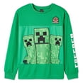 thumbnail image 3 of Minecraft Boys' Mesh Long Sleeve Tee, 3 of 3