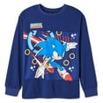 thumbnail image 3 of Sonic The Hedgehog Boys' Mesh Long Sleeve Tee, 3 of 3