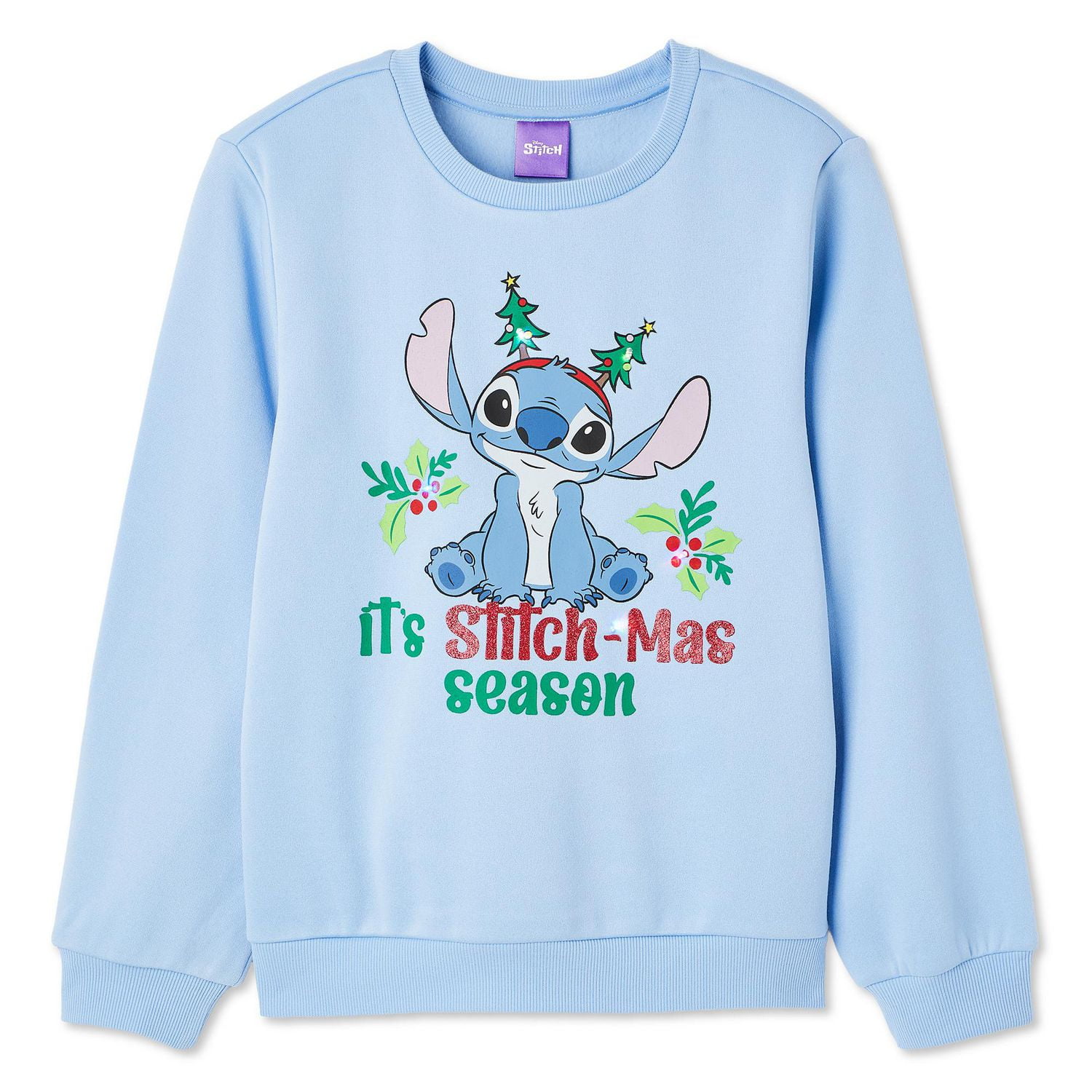 Disney Girls' Stitch Light Up Popover, Sizes XS-XL