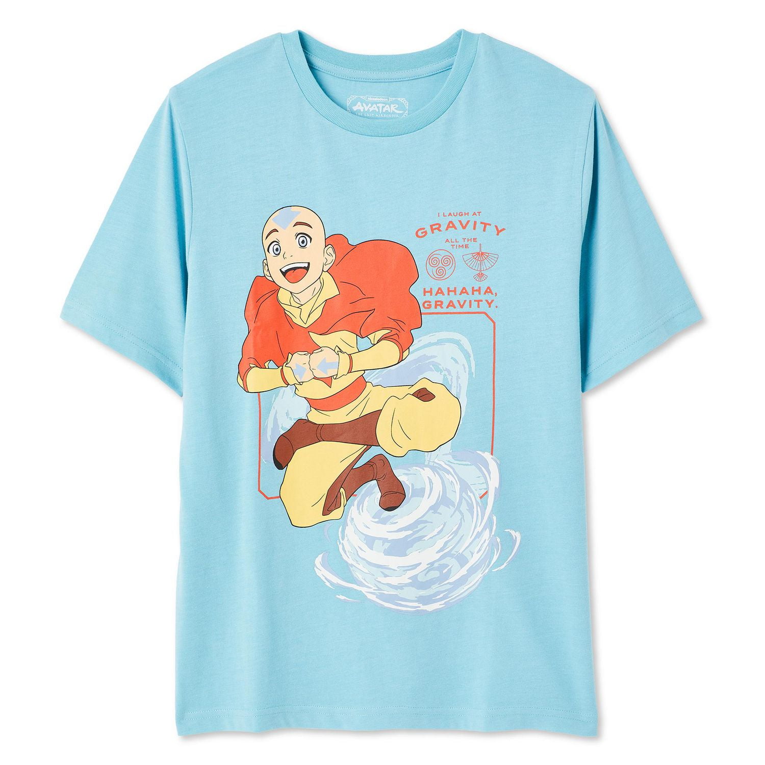 Avatar: The Last Airbender Boys' Short Sleeve Tee, Sizes XS-XL