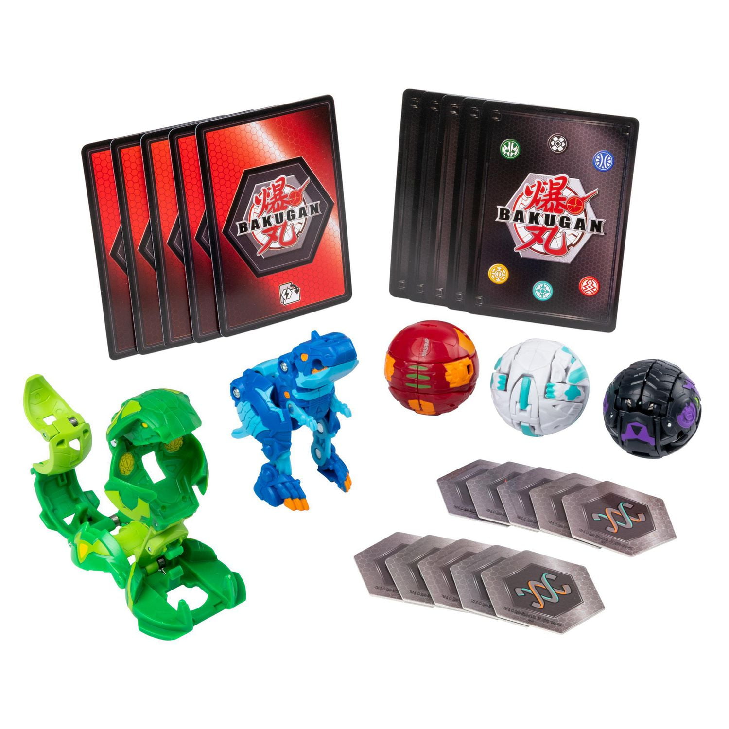 bakugan battle pack ventus fangzor and aquos trox