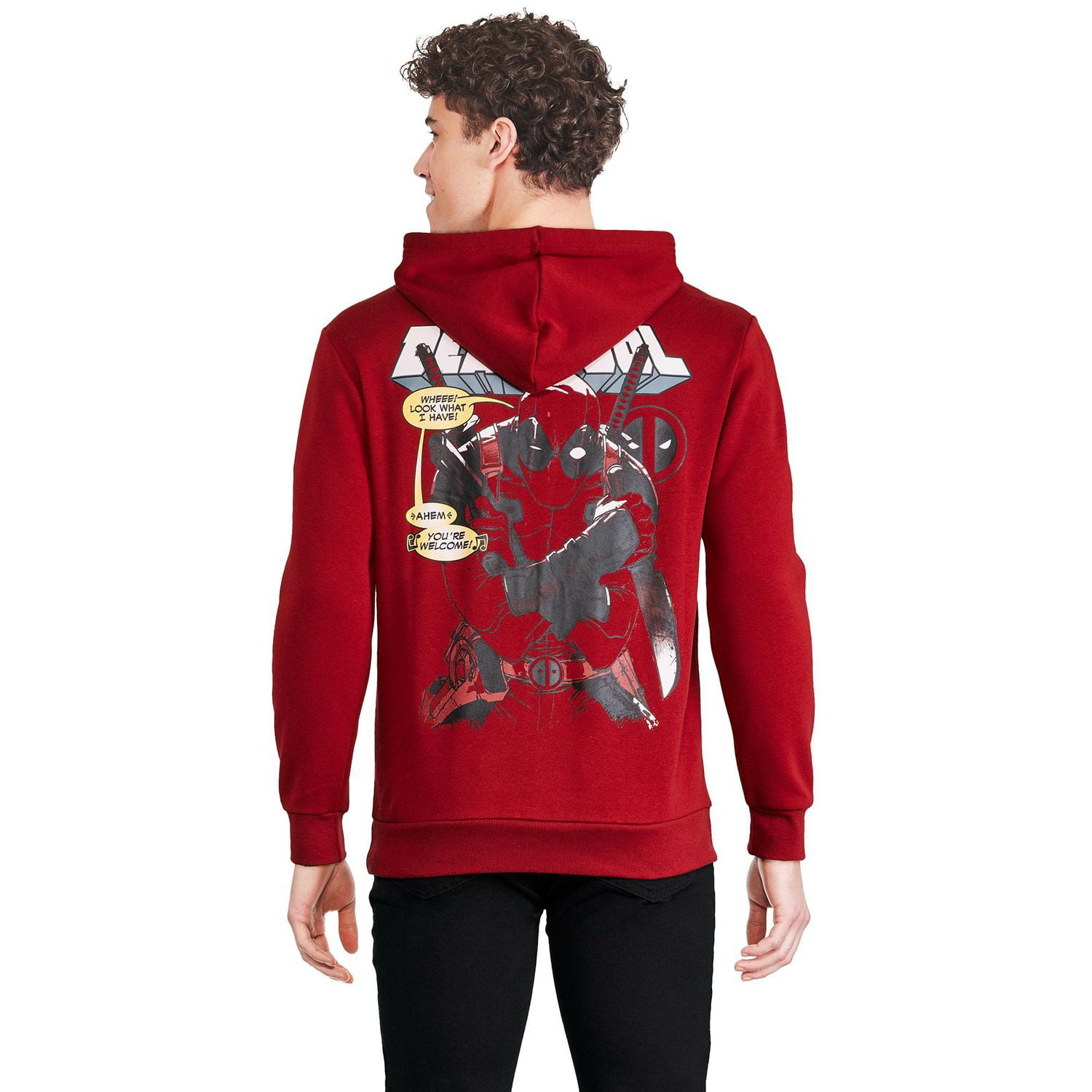 Haut à capuchon Deadpool Marvel pour hommes