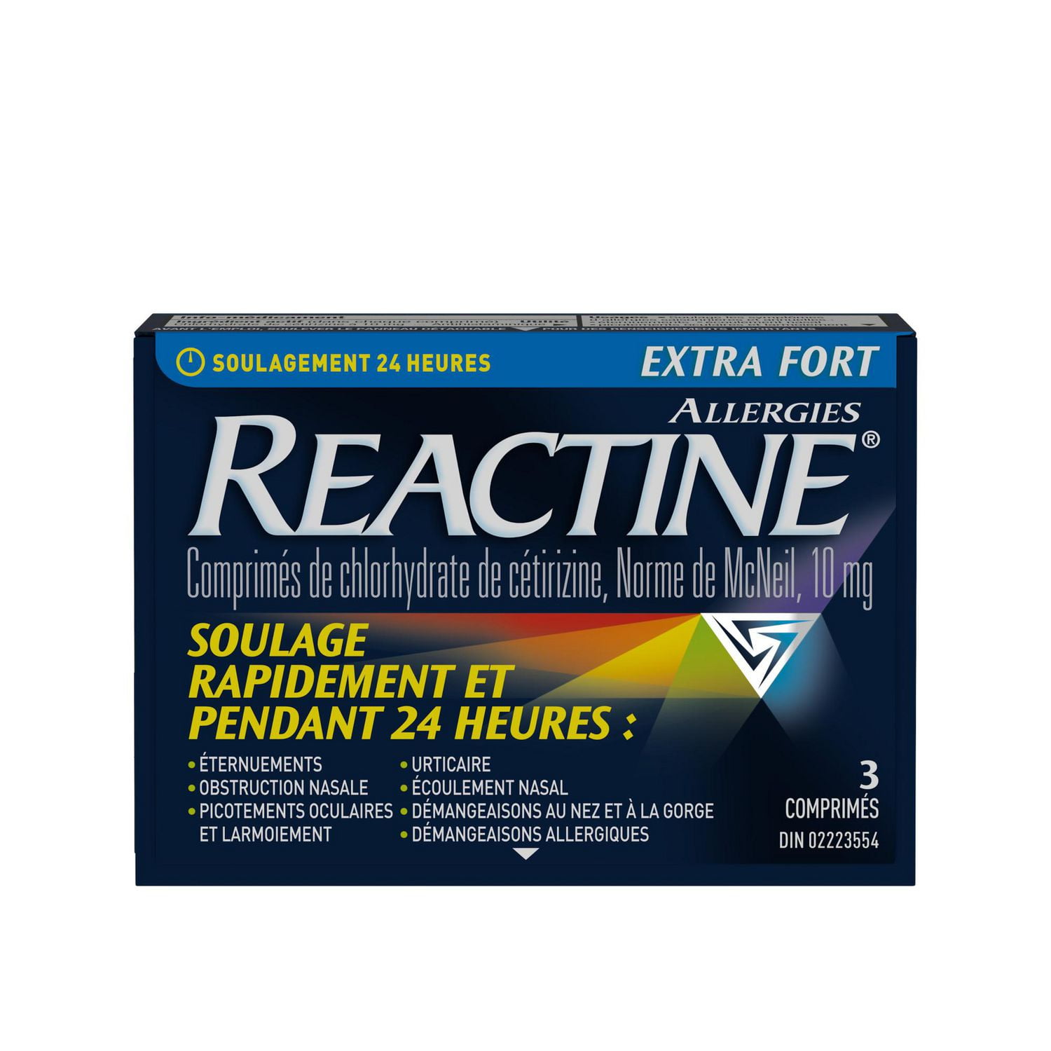 Reactine Extra Strength Antihistamine Tablets - 10mg Cetirizine Hydrochloride