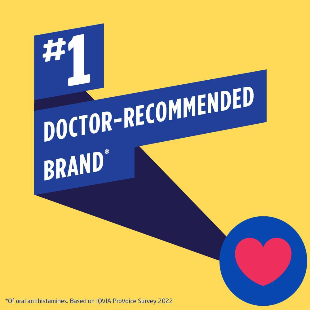 Reactine Extra Strength Antihistamine Tablets - 10mg Cetirizine Hydrochloride