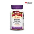 thumbnail image 2 of Webber Naturals Biotine Gélifiés, 2500 Mcg, 2 of 9
