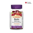 thumbnail image 1 of Webber Naturals Biotine Gélifiés, 2500 Mcg, 1 of 9