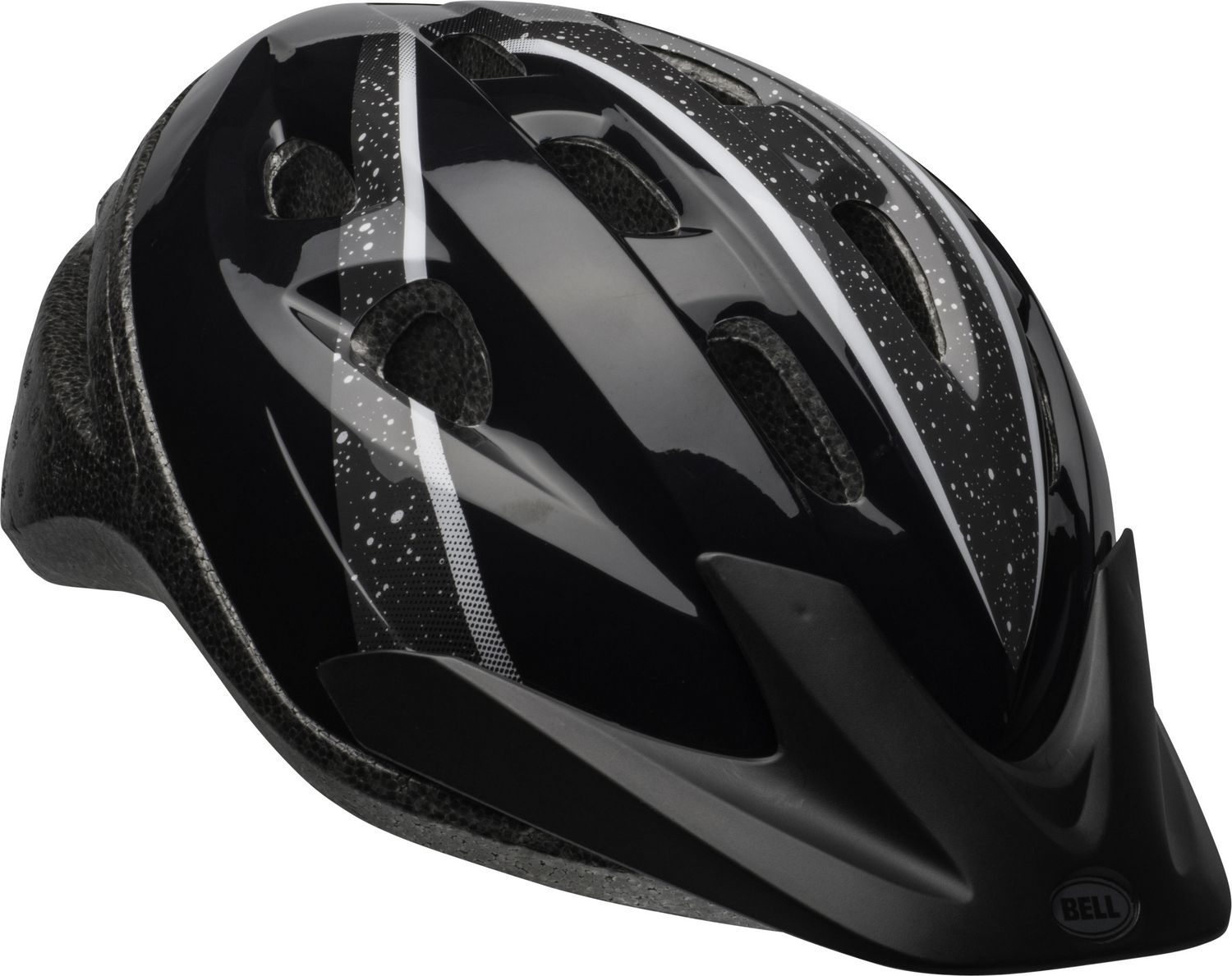 Black Adult Rig Bike Helmet Bell Sports 