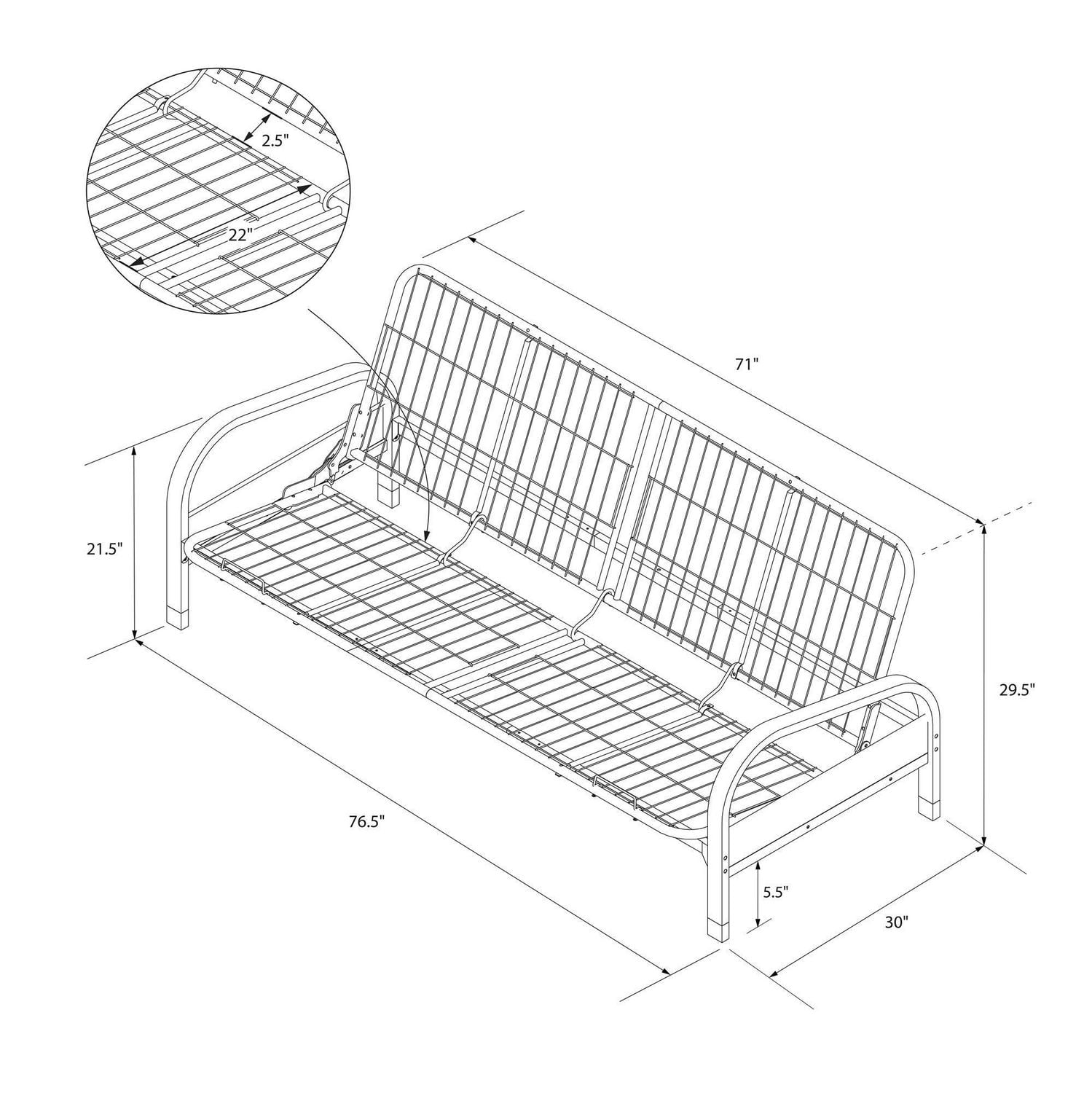 32 x 74 rv mattress