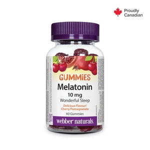 Webber Naturals® Melatonin Gummies, 10 Mg