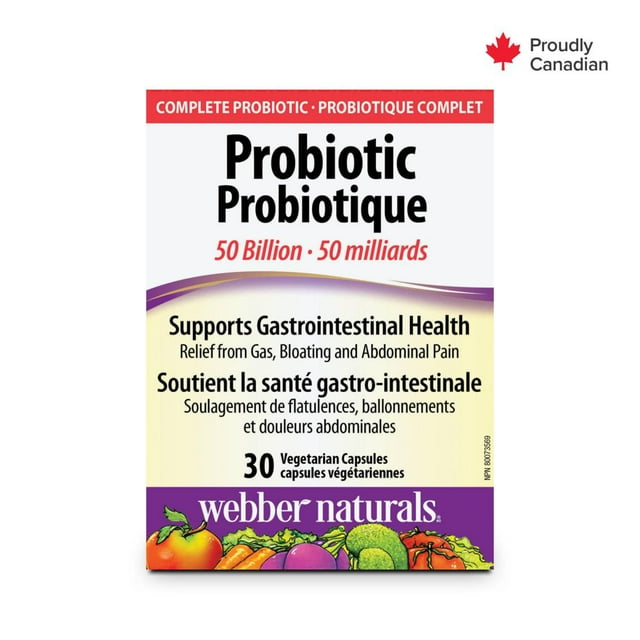 Webber Naturals® Probiotic , 50 Billion