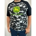 thumbnail image 1 of John Deere Men’s Short Sleeve Raglan Pixel Camo Graphic Tee, 1 of 3