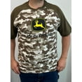 thumbnail image 2 of John Deere Men’s Short Sleeve Raglan Pixel Camo Graphic Tee, 2 of 3