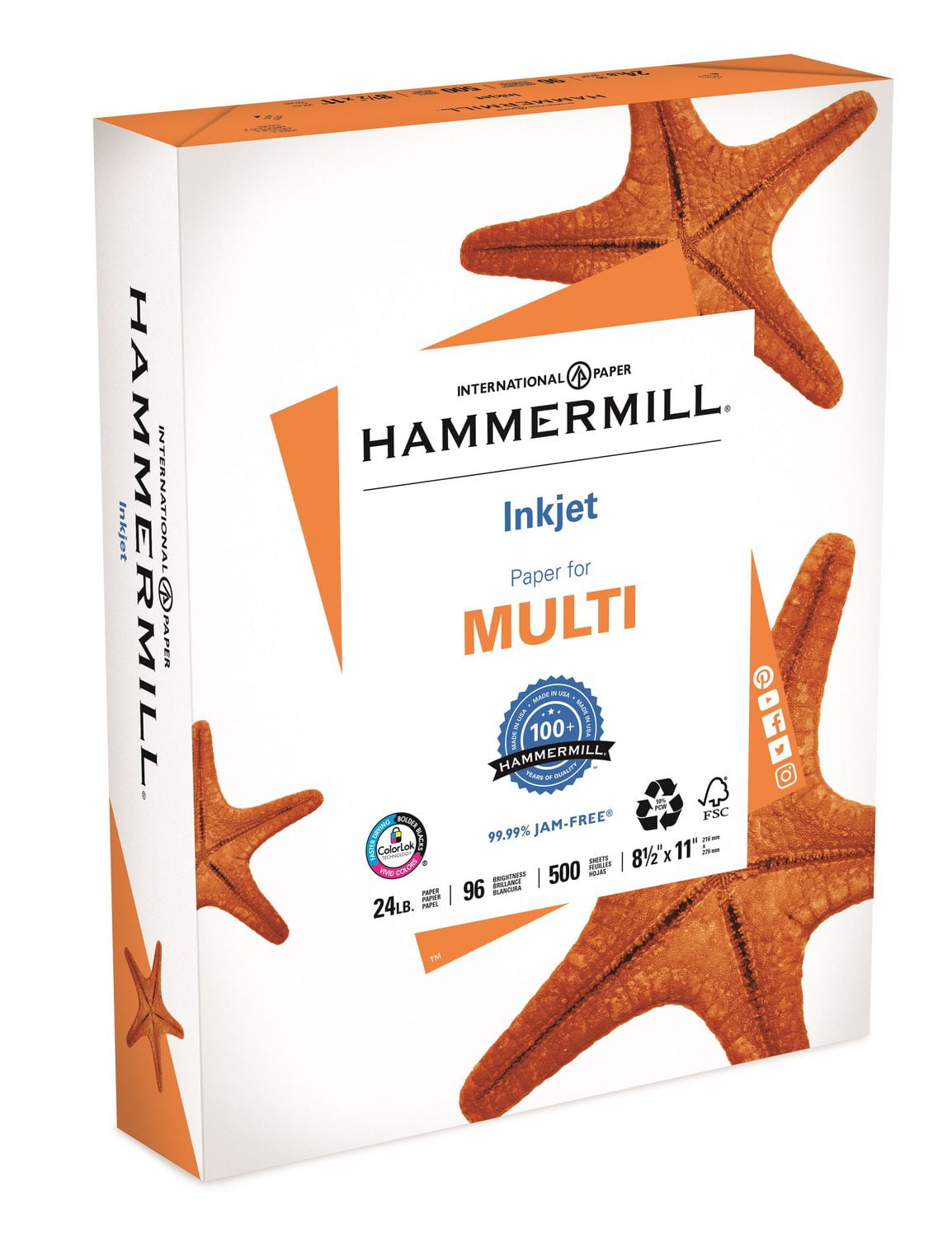 Hammermill Inkjet Copy Paper Walmart Canada