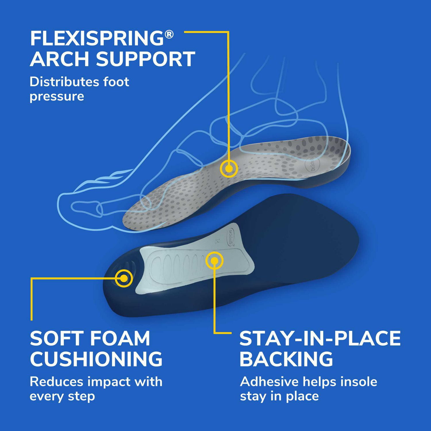 Dr scholl's clearance tri comfort orthotics