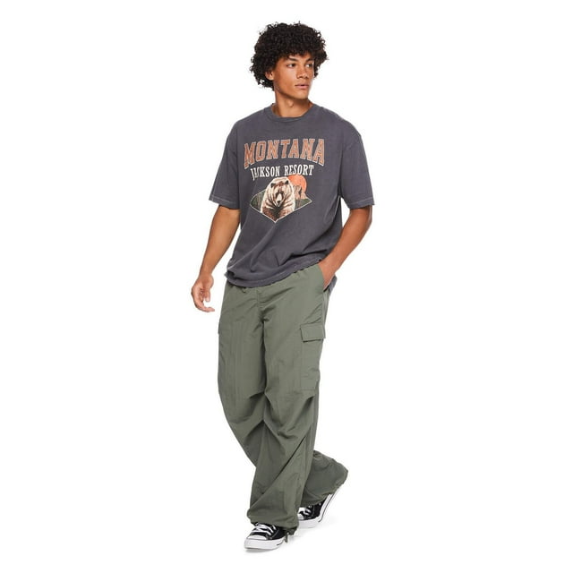 No Boundaries Oversized Short Sleeve Graphic Tee