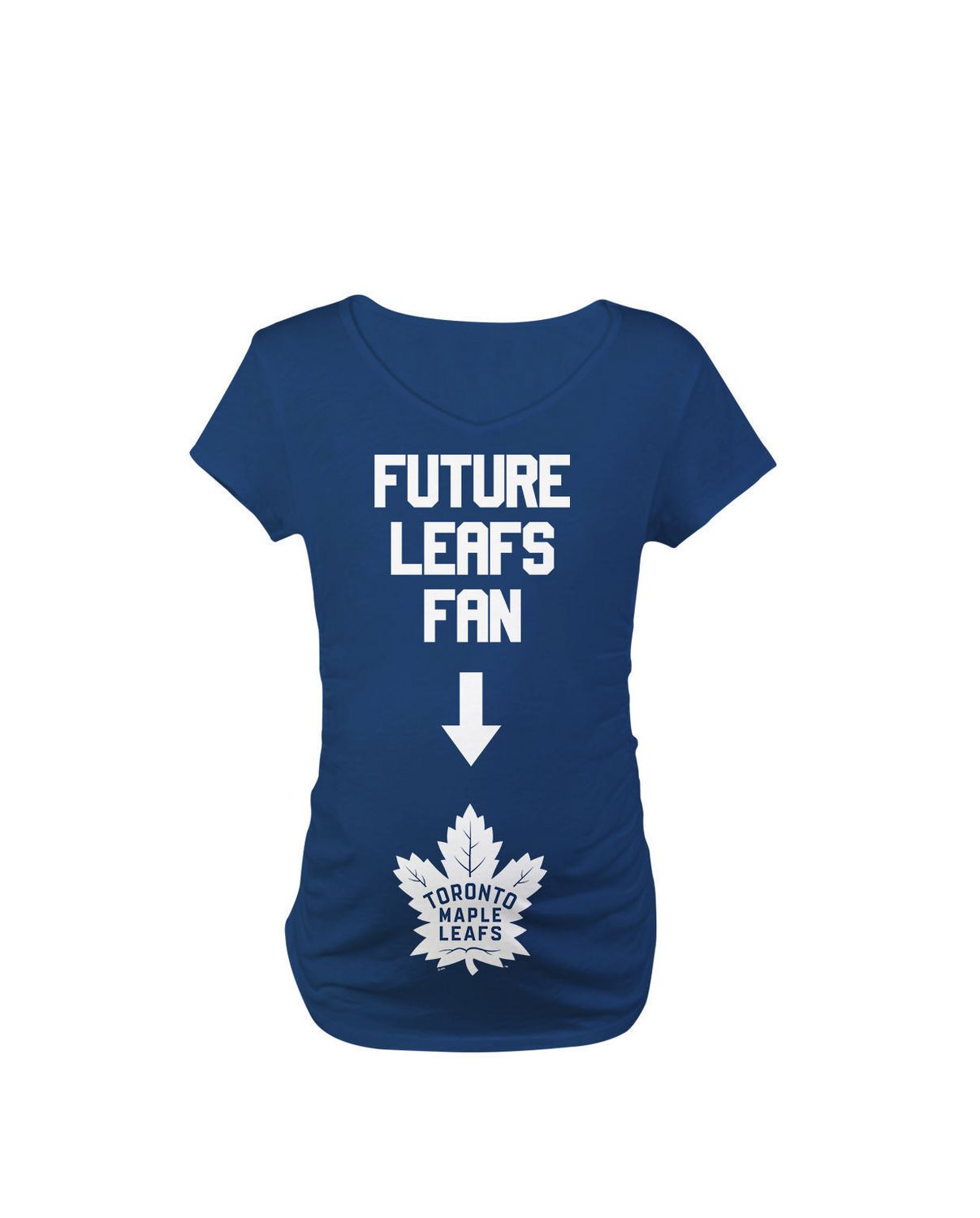 future toronto maple leafs fan maternity shirt