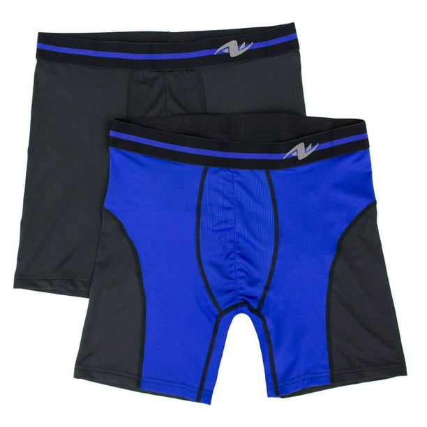 Athletic Works Men's Underwear 2-Pack Boxer Briefs 