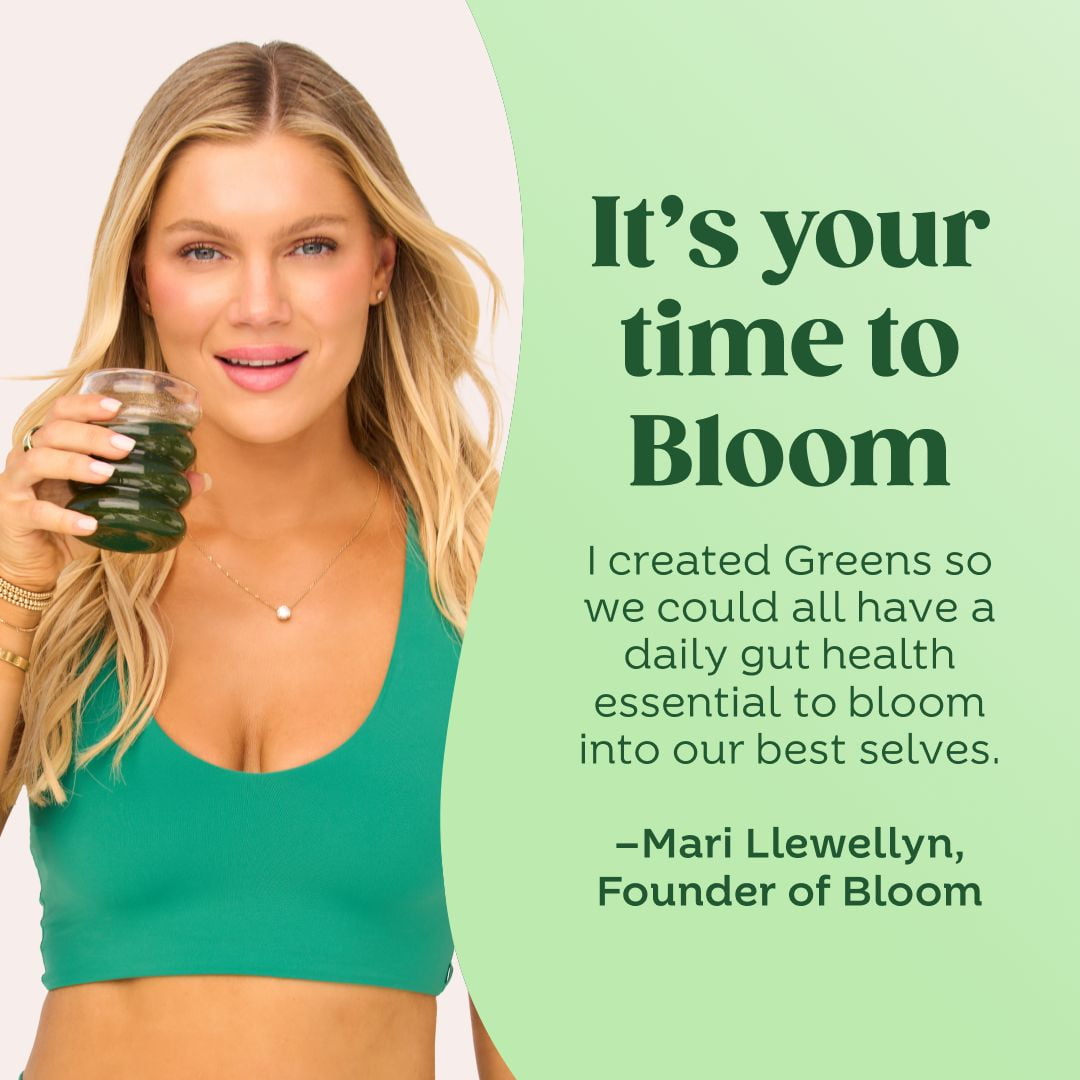 Bloom Nutrition Greens & Superfoods Powder, Berry, 25 Servings, Berry Flavour -- 25 Servings