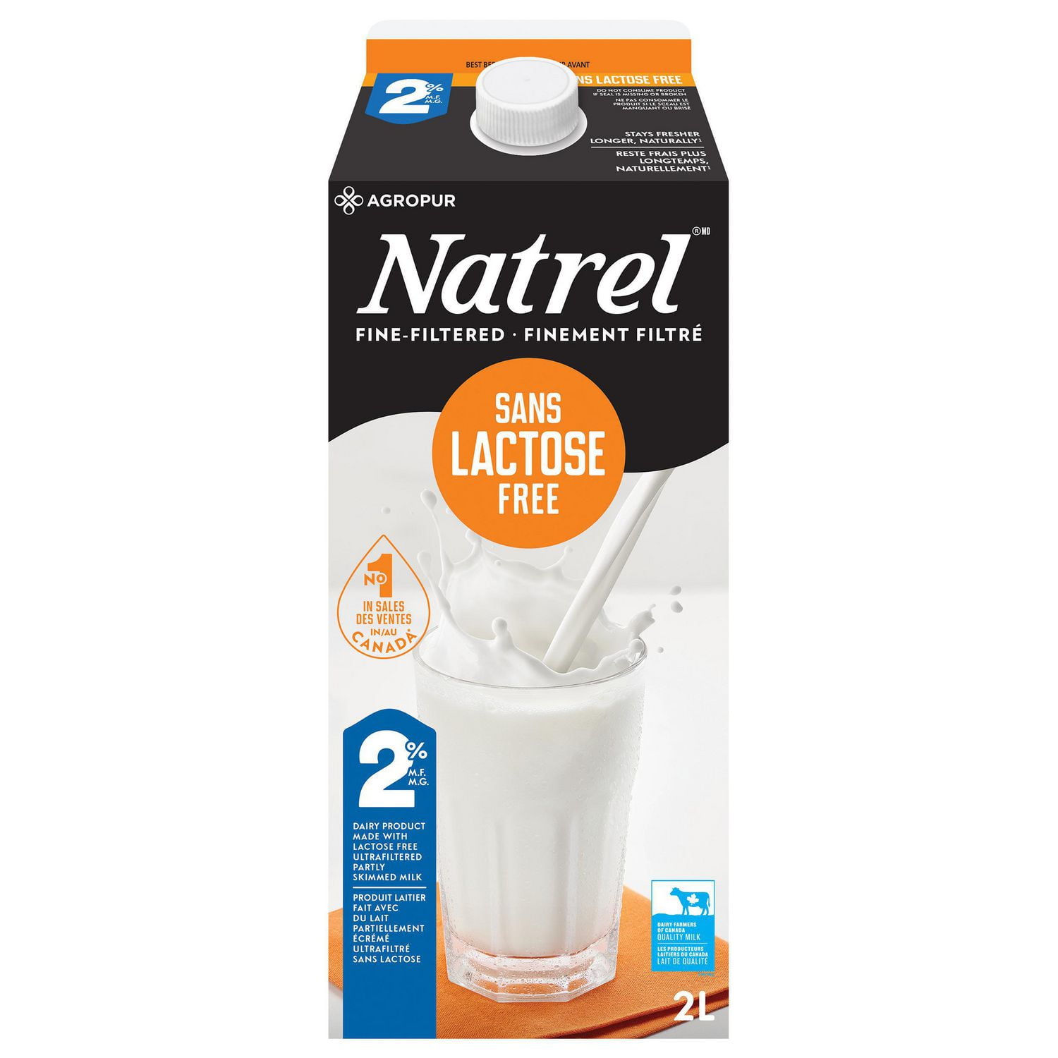 Natrel Lactose Free 2 Dairy Product 2l Walmart Canada