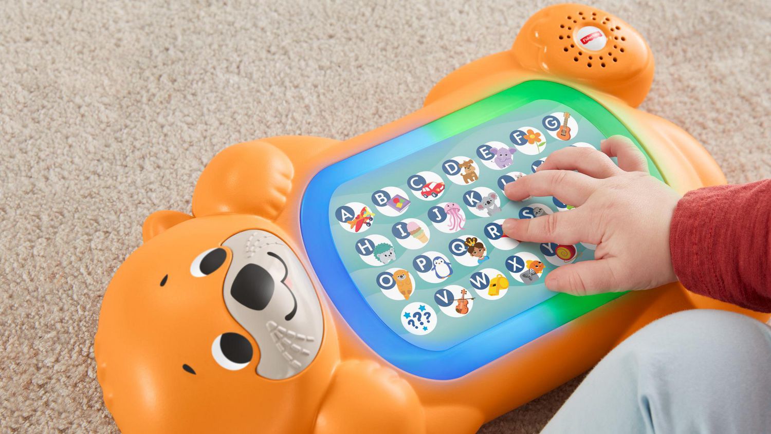 Fisher-Price Linkimals A to Z Otter Interactive Keyboard Baby Toy