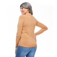 thumbnail image 3 of Penmans Women's Mock Neckline Cable Knit Sweater, 3 of 6