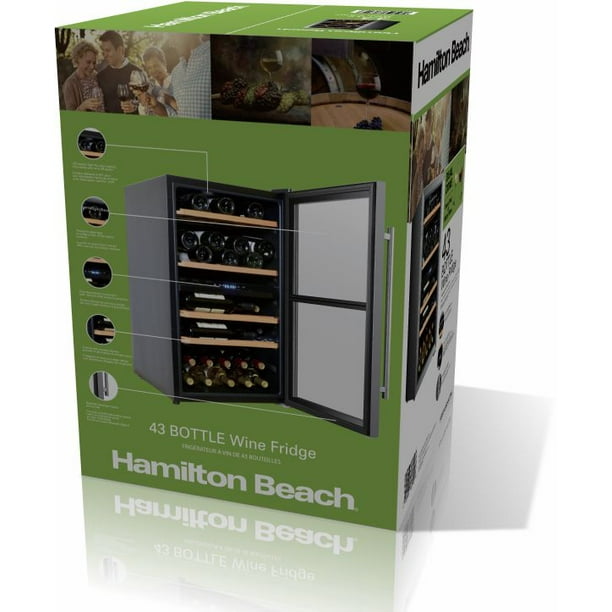 Réfrigérateur à vin Hamilton Beach 43 bouteilles 
