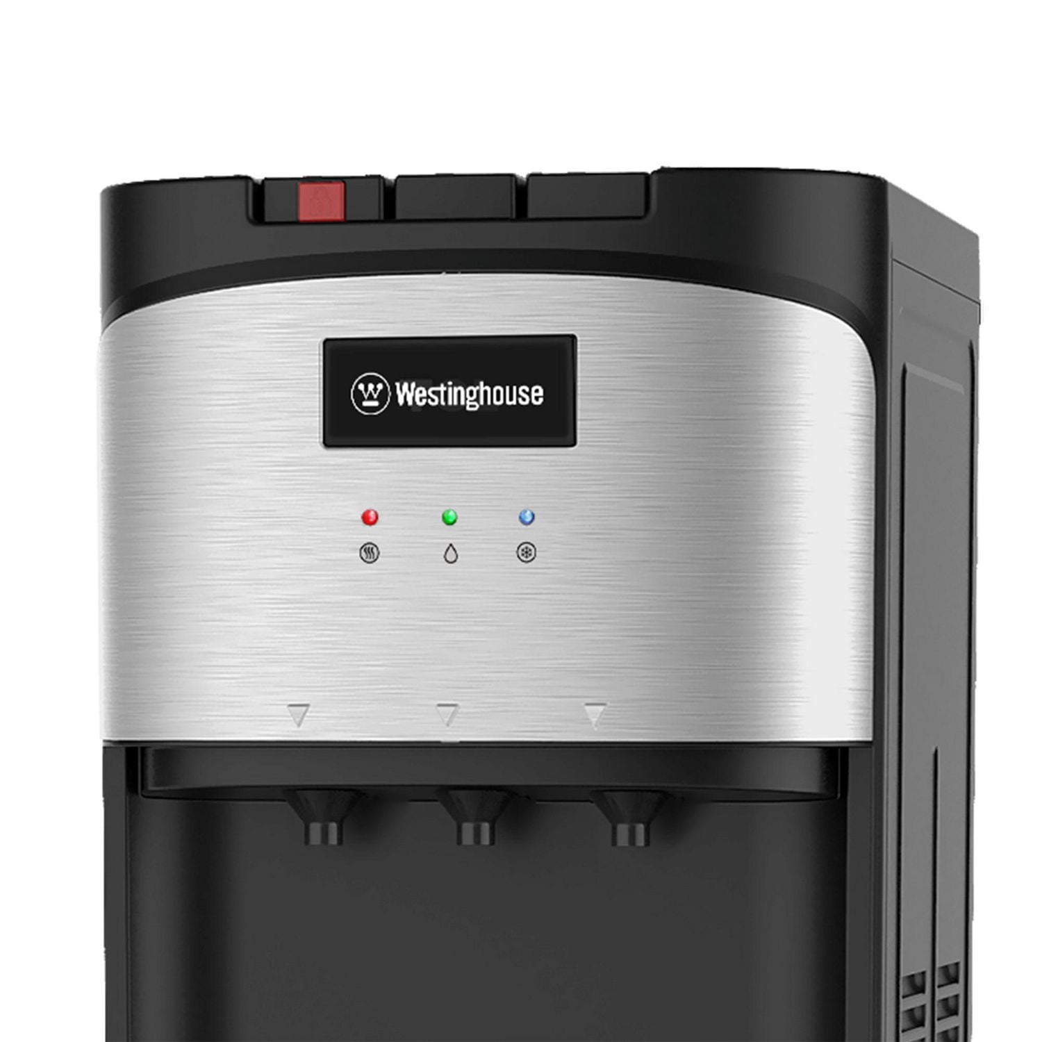 Westinghouse Premium Bottom-Loading Tri-Temp Water Dispenser, 3 temperature  settings, easy-to-use push buttons 