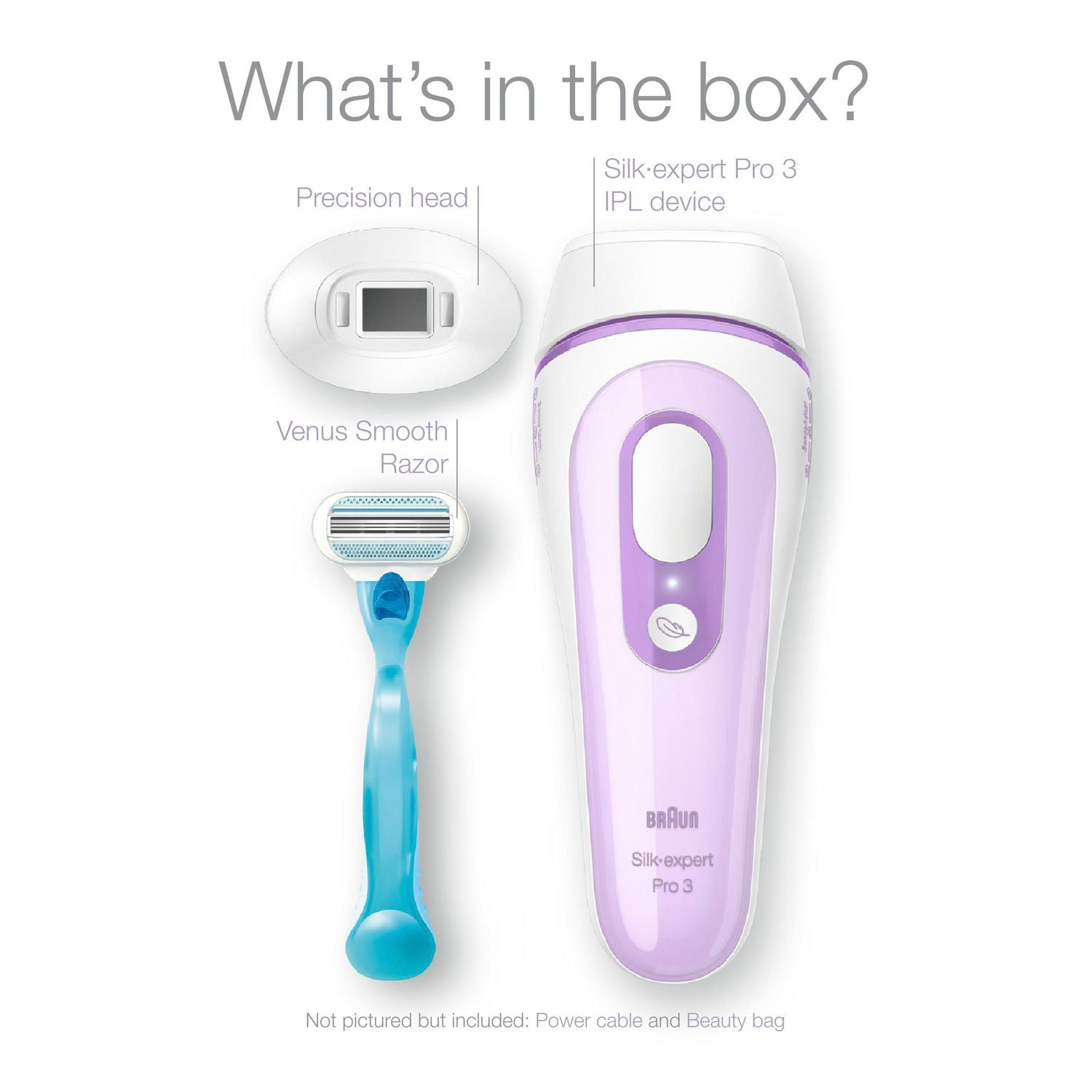 Braun Silk·expert Pro 3 PL3111 IPL, At-Home Hair Removal System