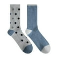 thumbnail image 1 of Secret Lounge Chaussettes Lurex à Pois Mi-mollet 2P, 1 of 2