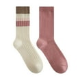thumbnail image 1 of Secret Lounge Waffle Colourblock Crew P2, 1 of 2