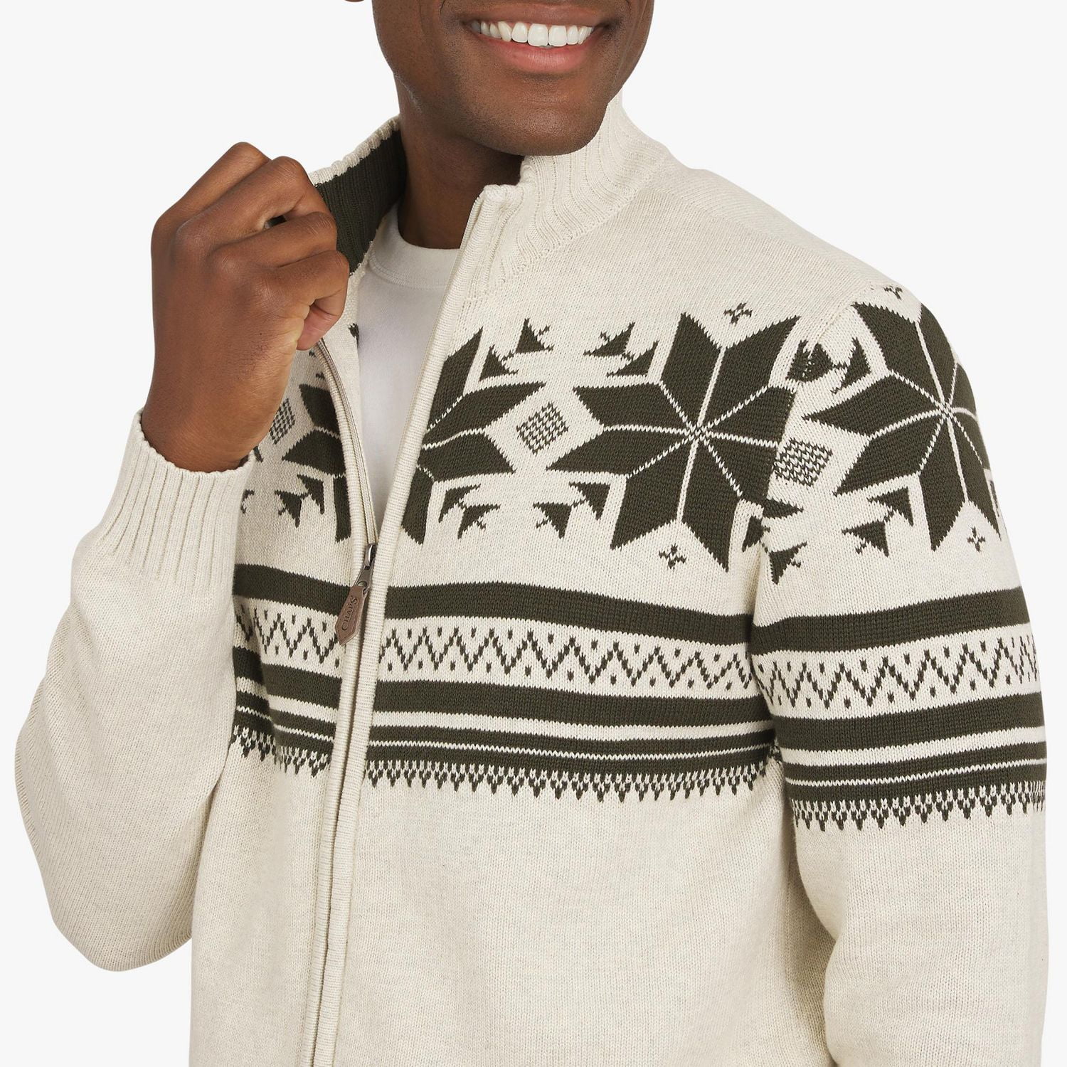 Chaps sweater, Get into the festive spirit with Men's & Big Christmas Crewneck Sweater.