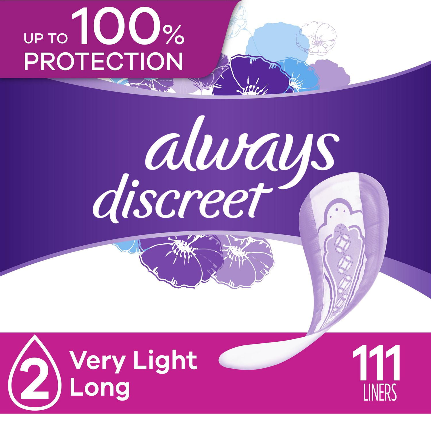 Always Discreet Normal Incontinence Slip Intimate Pads 28 Pieces