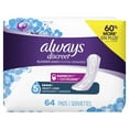 thumbnail image 1 of Always Discreet, Incontinence Pads, Maximum, Long Length, 1 of 7